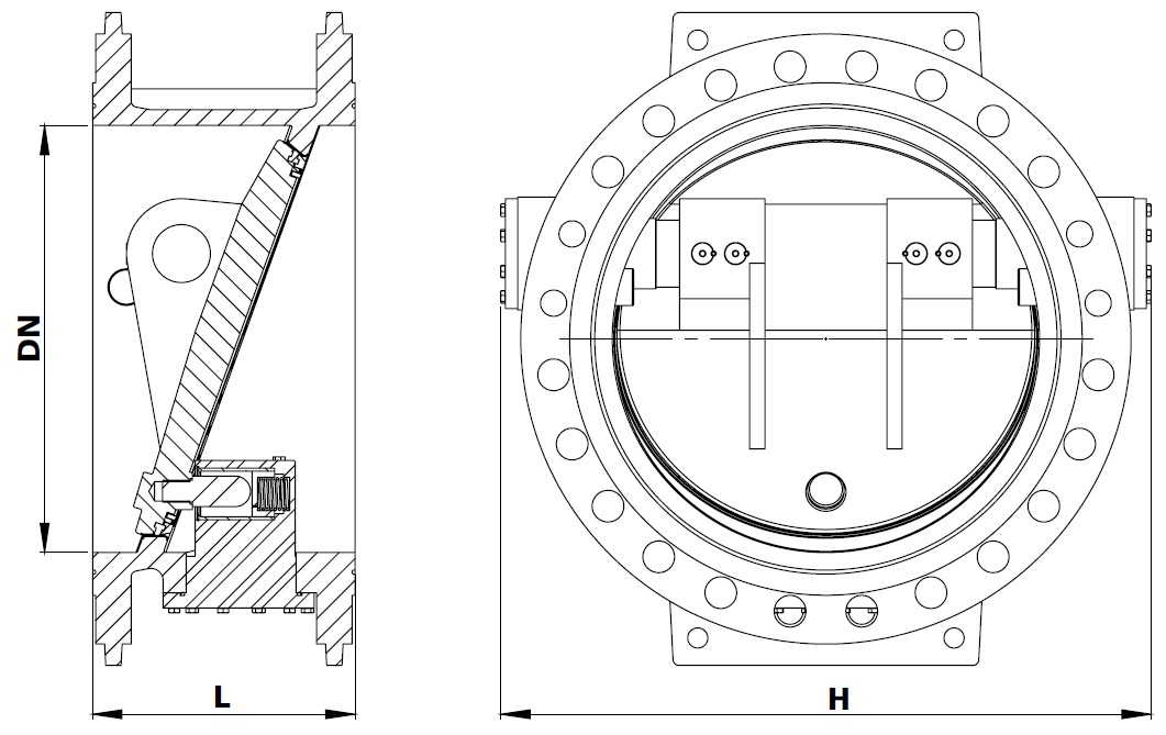 Slanted Seat Check Valves